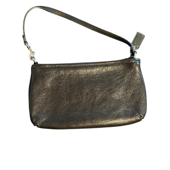 Coach Black Leather Mini Demi Bag – Purple Lining - Picture 2 of 7